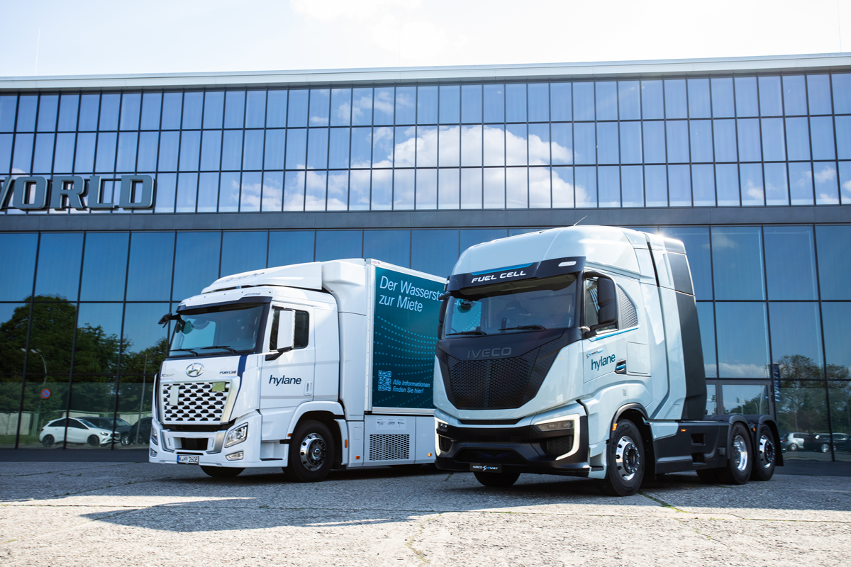 Read more about the article Wasserstoff-Lkw – hylane gibt Impulse