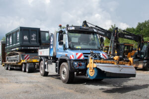 WaVe Projekt: Unimog u. Mörtlbauer Raupe mit Wasserstoffmotor