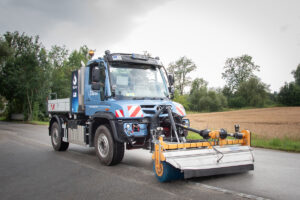 WaVe Projekt: Unimog u. Mörtlbauer Raupe mit Wasserstoffmotor