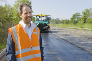 Kaltrecycling-Verfahren von Wirtgen auf der A 555