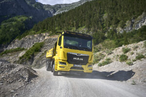 MAN Lkw mit Elektro-, Wasserstoff- und Dieselantrieb