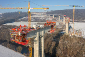 PERI Brückenbauprojekt Saaletalbrücke Bad Kösen 