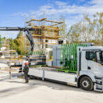 FASSI F125AC optimiert Glastransport