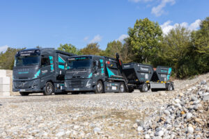 Volvo Trucks Elektro-Lkw bei Rockbird