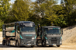 Volvo Trucks Elektro-Lkw bei Rockbird