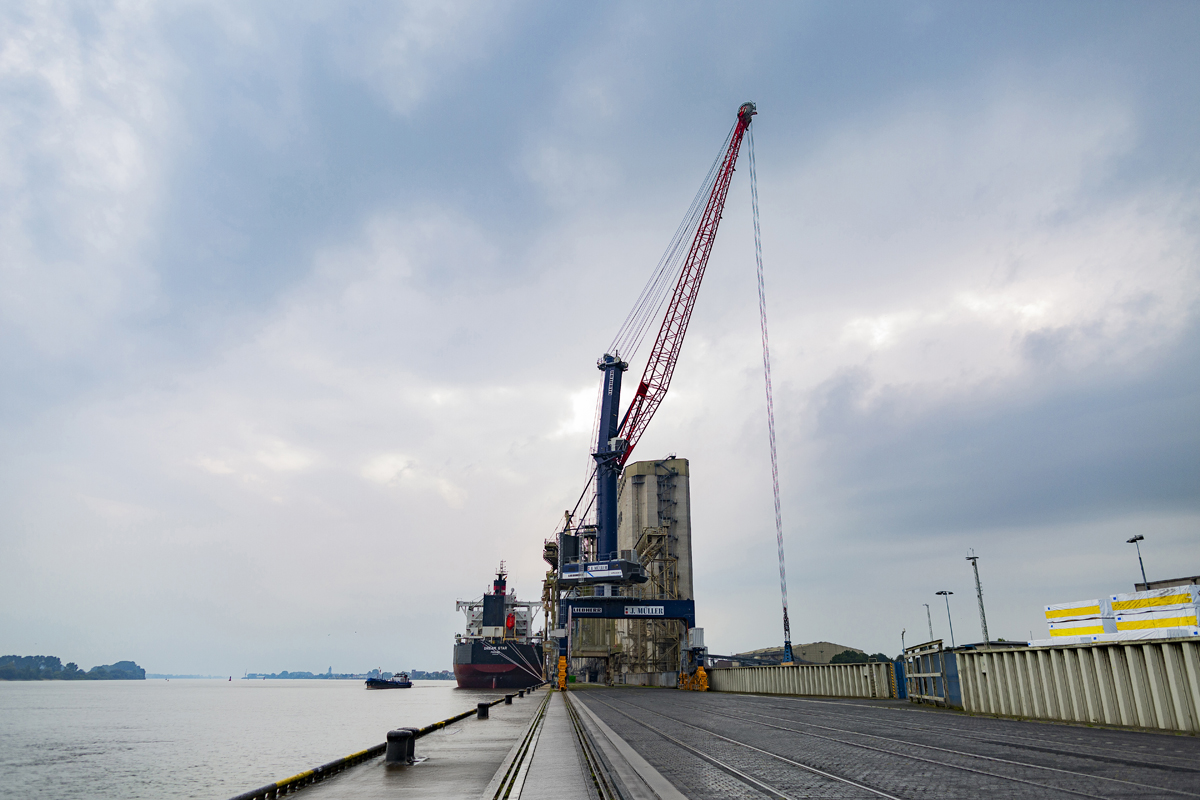 Du betrachtest gerade Liebherr LPS 600 stärkt Hafenlogistik