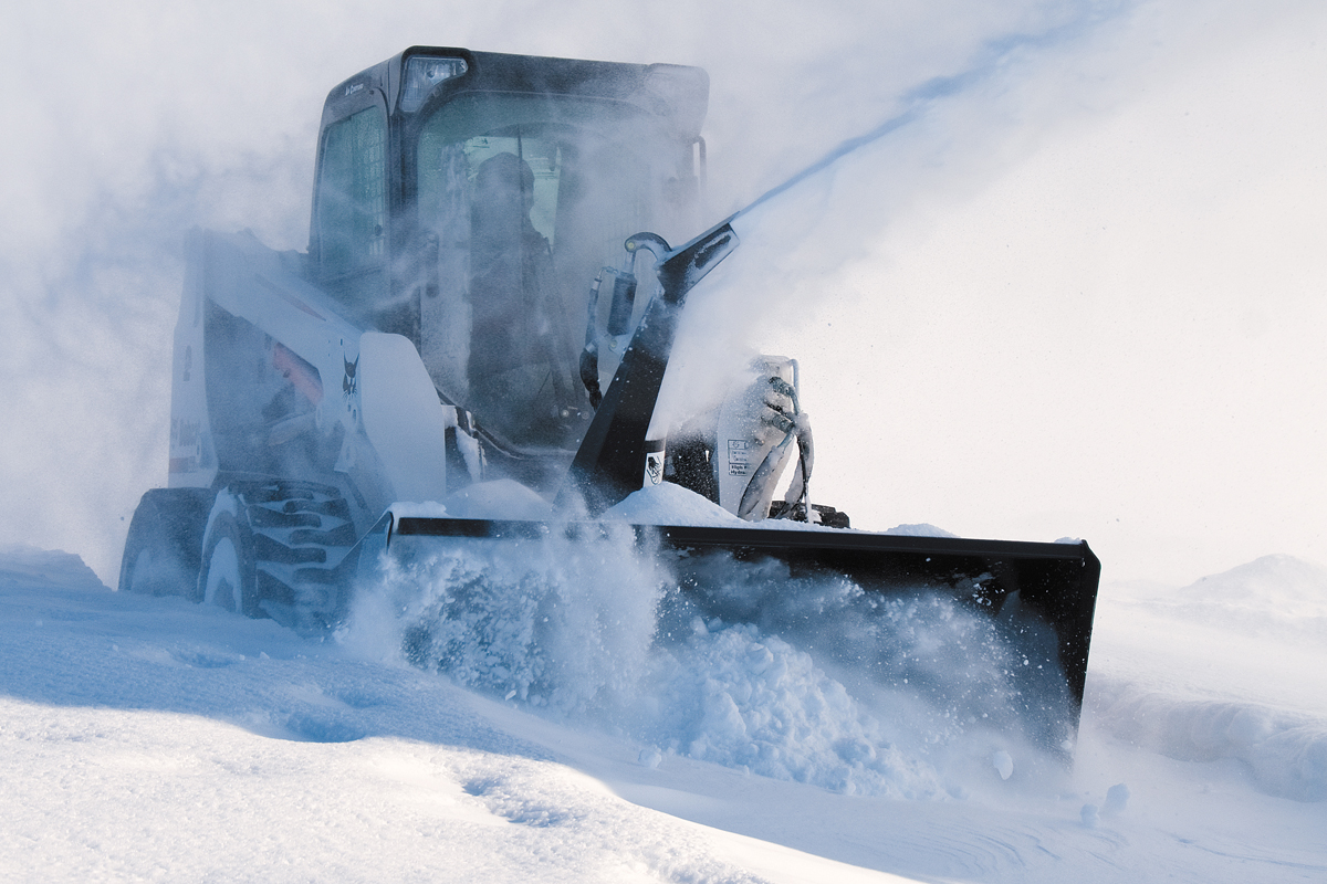 Du betrachtest gerade Winterdienst mit Bobcat Maschinen