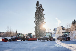 Bobcat Maschinen und Anbaugeräte für den Winterdienst