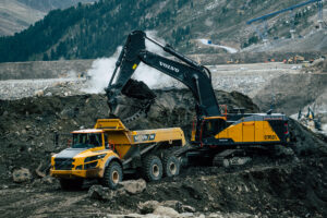 Großprojekt Kühtai 2 mit Volvo Baumaschinen