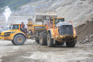 Großprojekt Kühtai 2 mit Volvo Baumaschinen