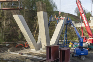 Ersatzneubau Nisterbrücke mit Schalungslösung von Doka