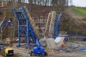 Ersatzneubau Nisterbrücke mit Schalungslösung von Doka