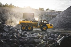 Volvo A50, neuer knickgelenkter Dumper