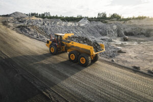 Volvo A50, neuer knickgelenkter Dumper