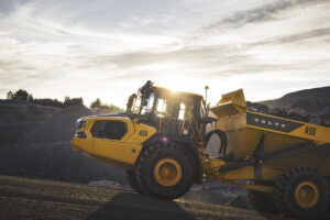 Volvo A50, neuer knickgelenkter Dumper