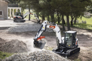 Bobcat Minibagger auf der bauma 2025